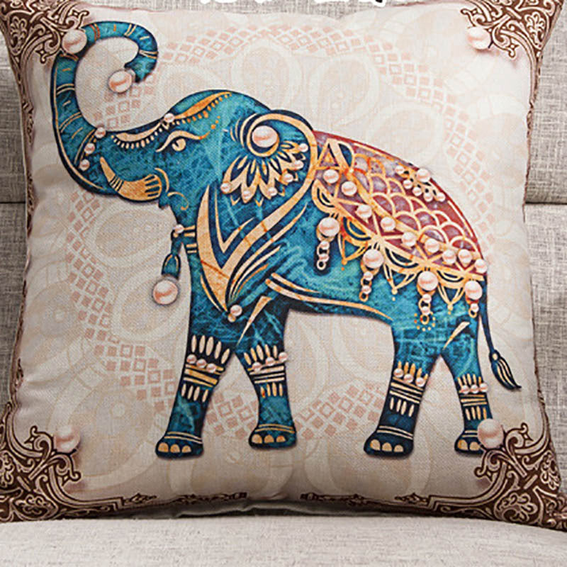 Wanderer’s Elephant Cushion