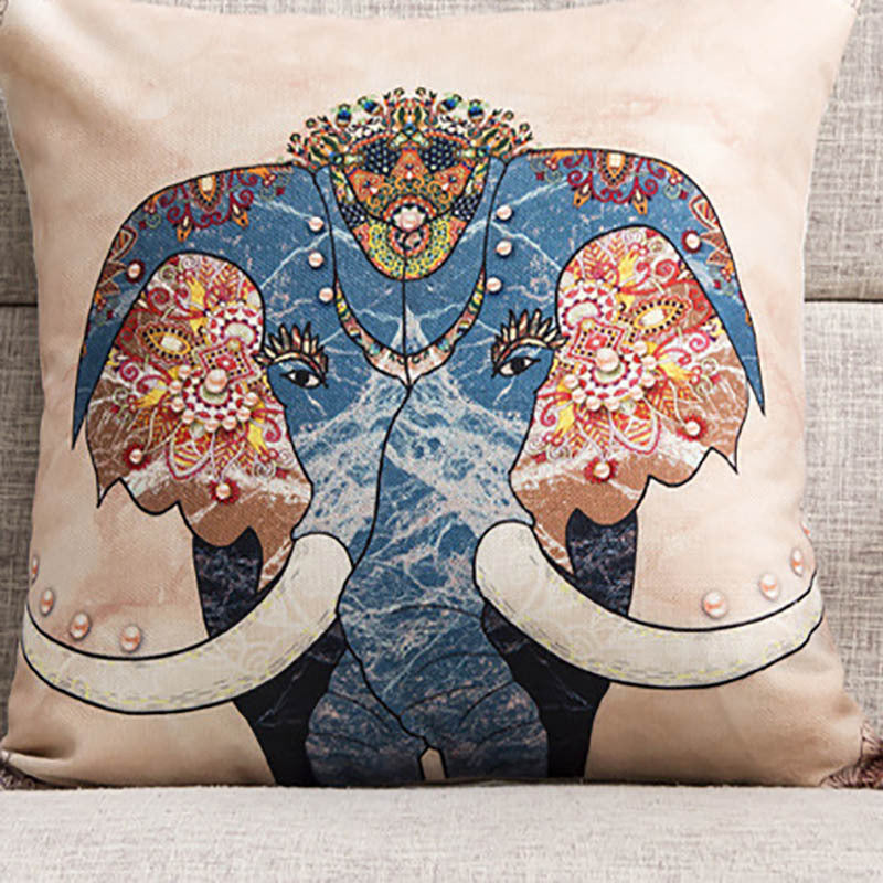 Wanderer’s Elephant Cushion