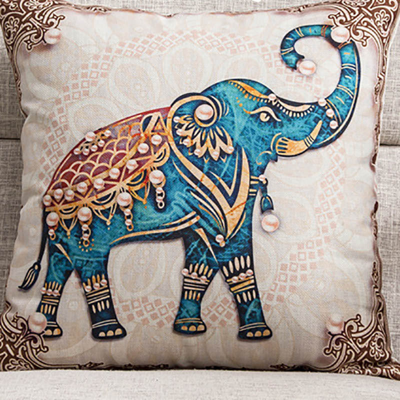 Wanderer’s Elephant Cushion